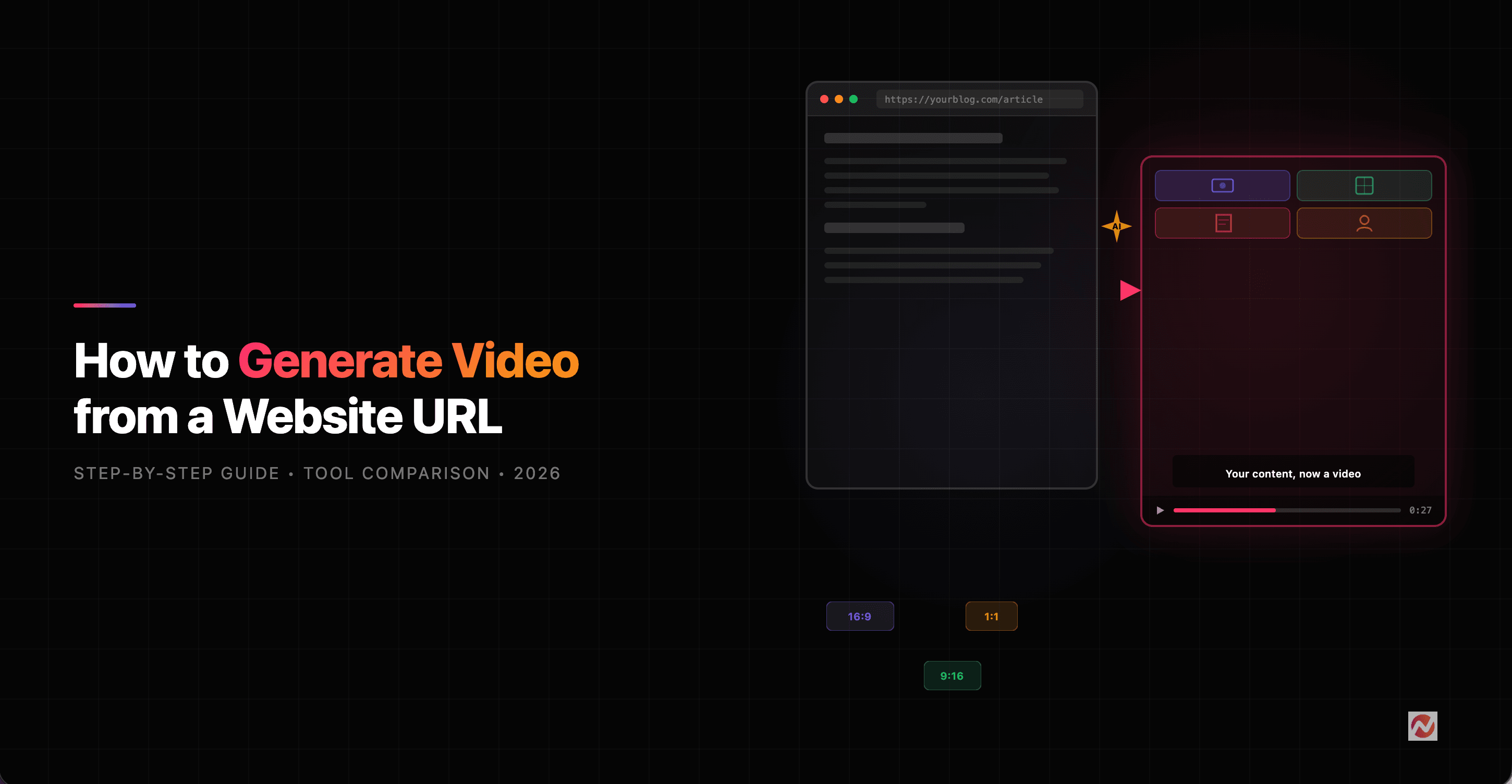 How to Generate Video from a Website URL in 2026 (Step-by-Step)