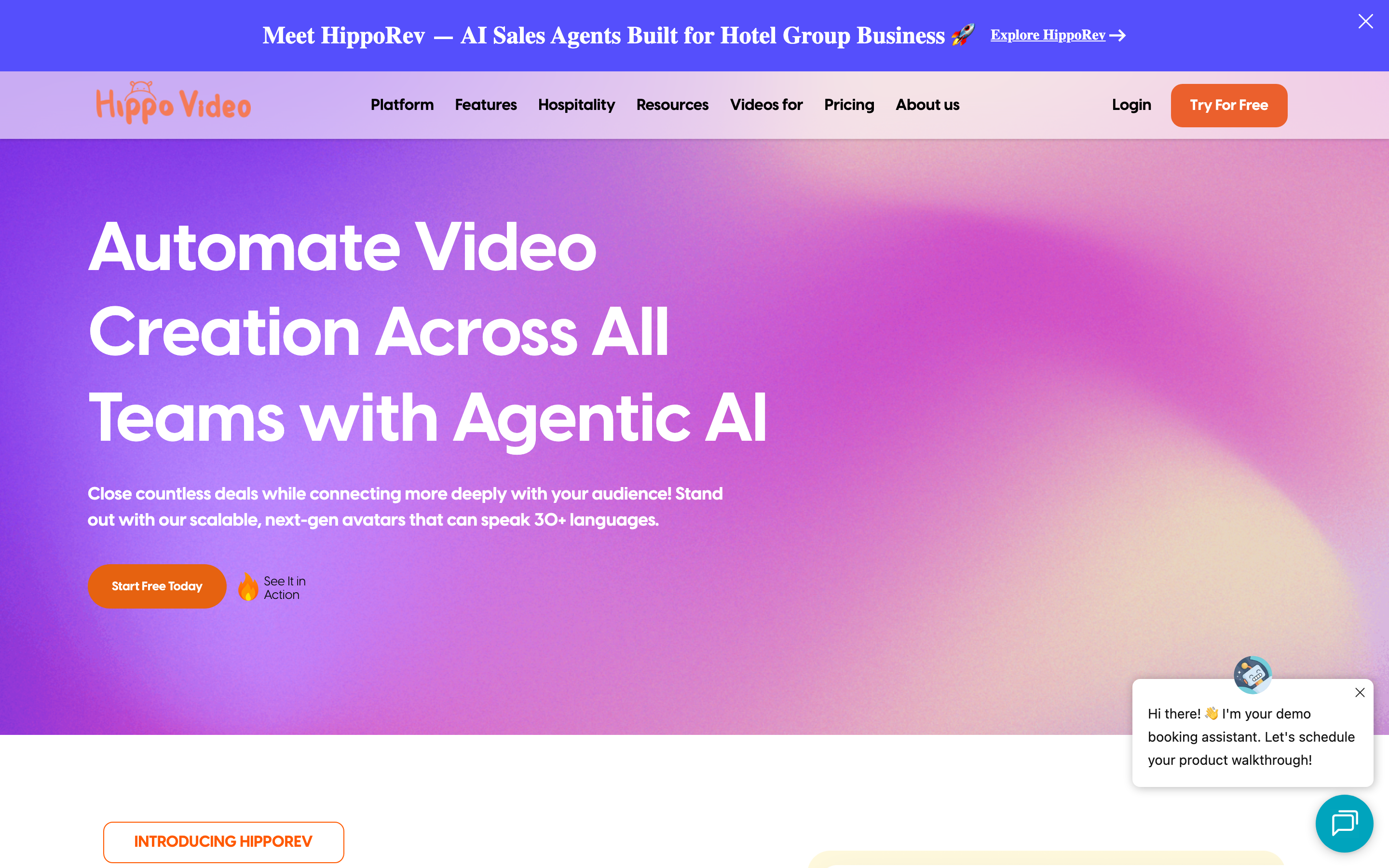 Hippo Video screenshot