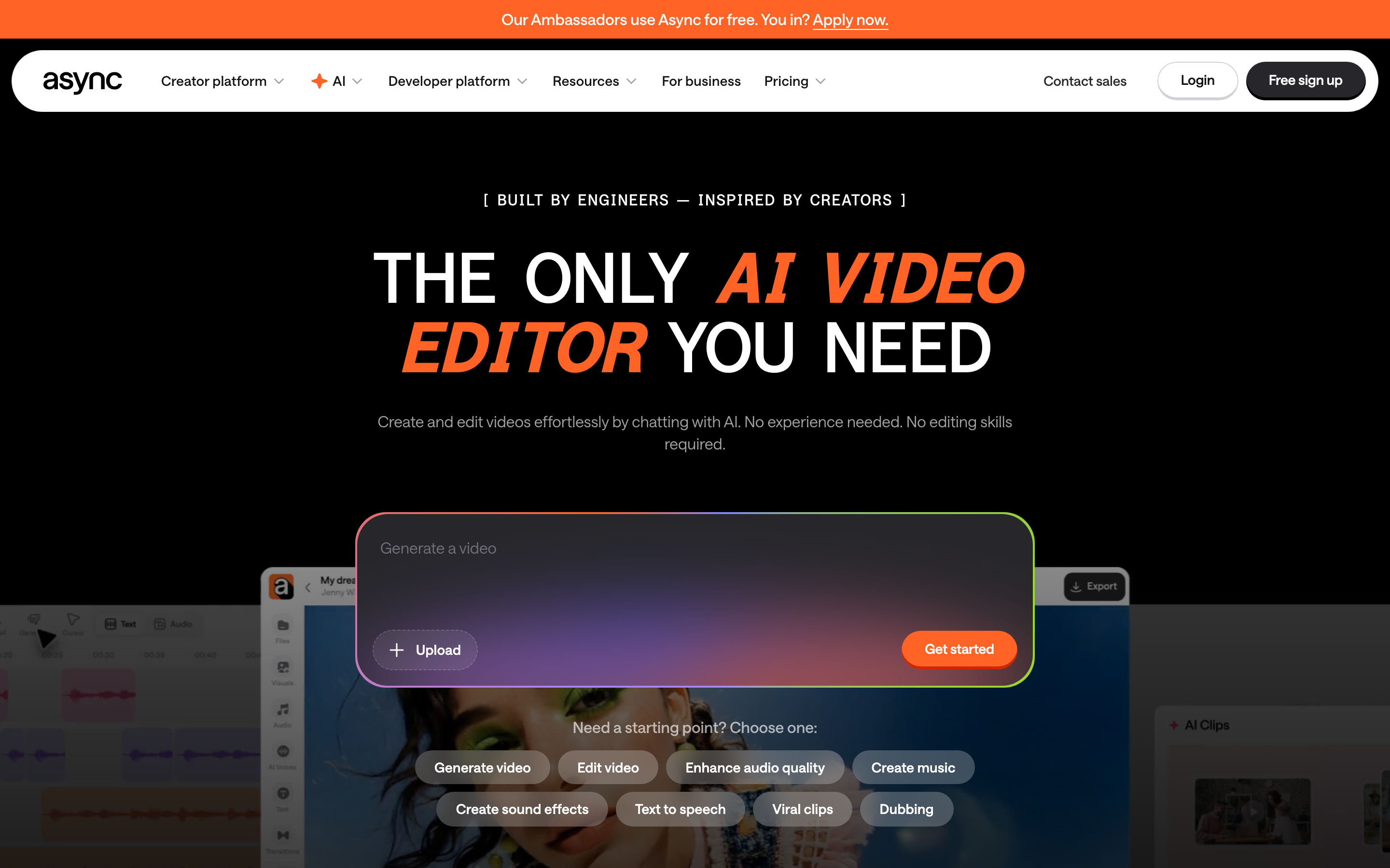 Async (formerly Podcastle) screenshot