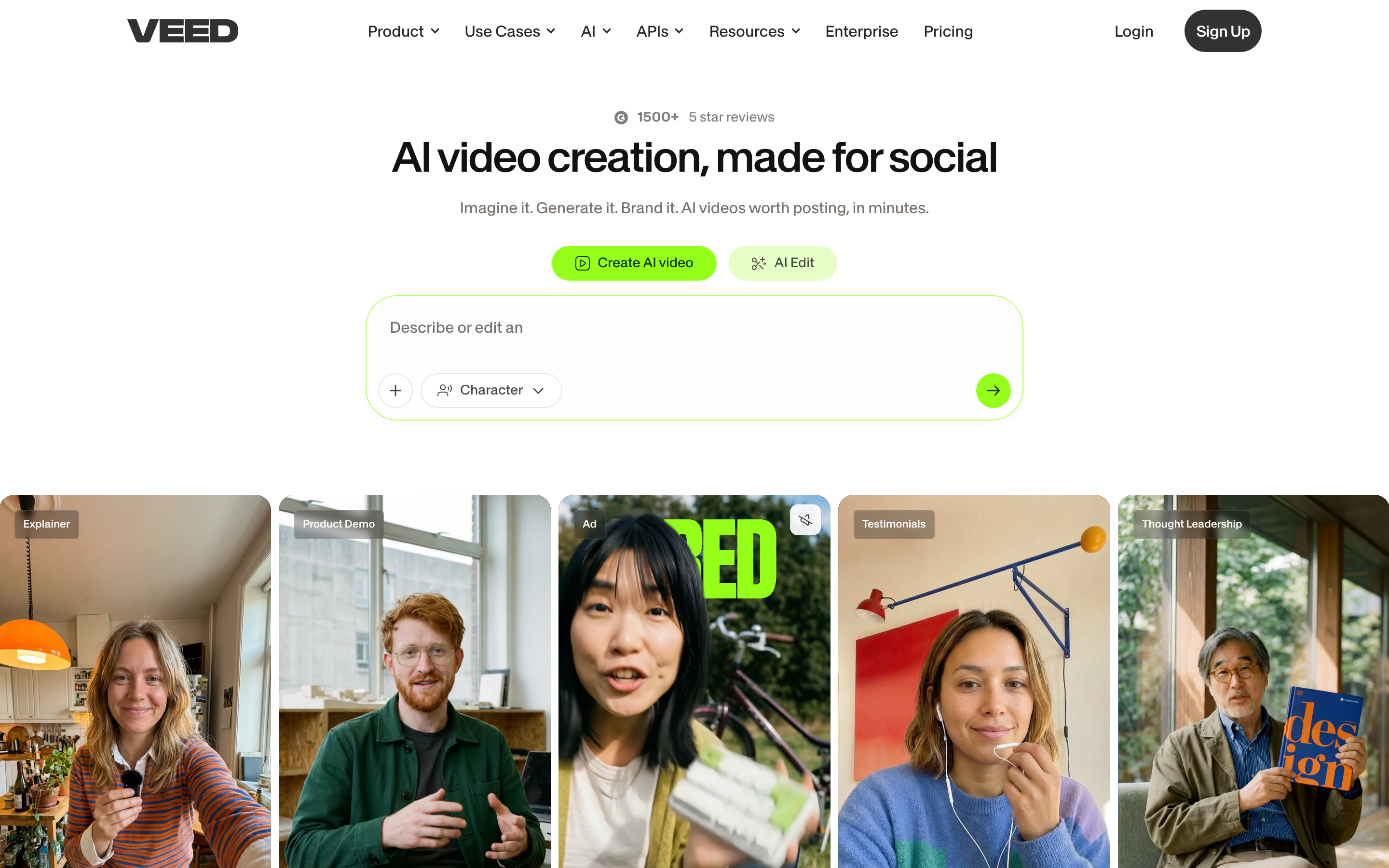 VEED.io screenshot