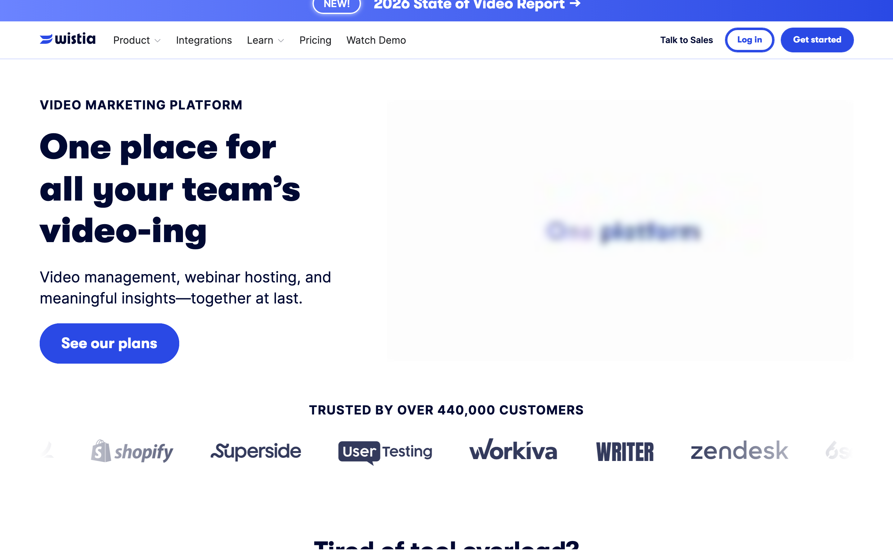Wistia screenshot